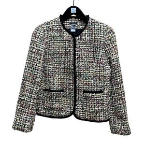 🌟NEW🌟Ann Taylor🌟Winter Linen Shimmer Jacket